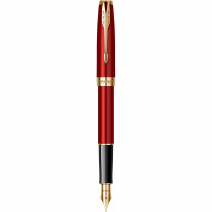 Stilou Monteverde USA Laguna Clear CT Stilou Parker Sonnet Royal Red GT