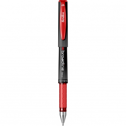 Roller Caran dAche Leman De Nuit SRT Rollerball Gel Pen 1.0 Scrikss Broadline Red