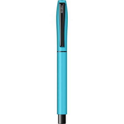 Roller Sheaffer 300 Matte Grey BT Roller Scrikss Carnaval Light Blue Neon BT