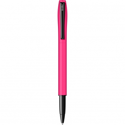 Roller cu cerneala, Schneider, Xtra 805, 0.5 mm, plastic, albastru Roller Scrikss Carnaval Light Pink Neon BT