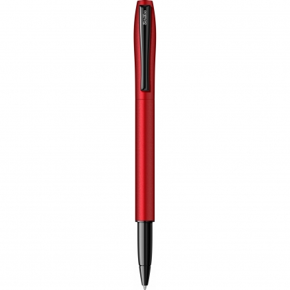 Roller Sheaffer Legacy Chevron Chrome CT Roller Scrikss Carnaval Satin Red BT