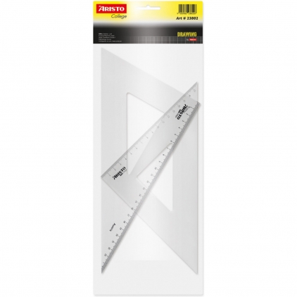 Echer 45° Aristo Geo College 14/20 cm Set 2 Echere 45 si 60 Aristo Geo College 18/26 cm si 25/30 cm