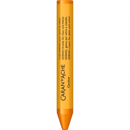 Marker Uscat pentru Sticla si Metal Caran dAche Chalk Dermo Yellow