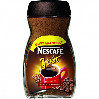 Cafea macinata Lavazza Qualita Oro, 250 g Cafea instant Nescafe Brasero clasic, 100 g
