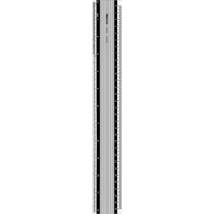 Rigla plata lemn cu insertie otel Standargraph Timber 40 cm Rigla plata aluminiu Aristo Geo Drawing 30 cm