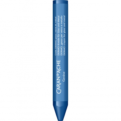 Marker Uscat pentru Sticla si Metal Caran dAche Chalk Dermo Blue
