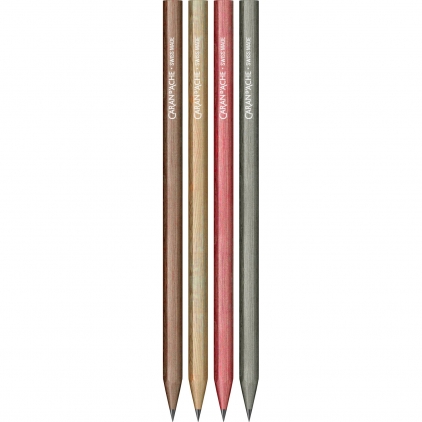 Creion Mecanic 0.7 Scrikss Knight 88 Stainless Steel CT Set 4 Creioane Grafit Caran dAche Les Crayons LE No.8 Mizensir HB