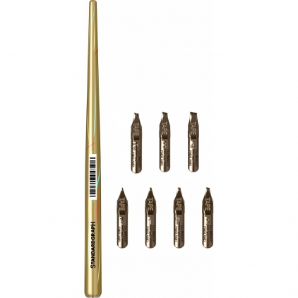 Set Caligrafie Standardgraph Calligraphy Pen 0.85 - 1.1 - 1.35 Kit Caligrafic Standardgraph Profi Scris Italic