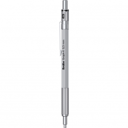 Creion mecanic 0.7 Tombow Mono Graph Neon Blue Creion Mecanic 0.5 Scrikss Graph-X Satin Chrome CT