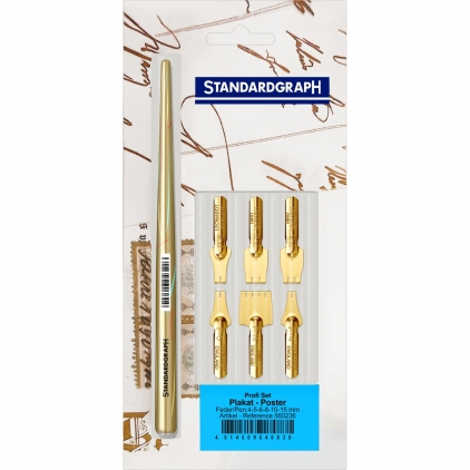 Set Standardgraph universal desen Kit Caligrafic Standardgraph Profi Postere