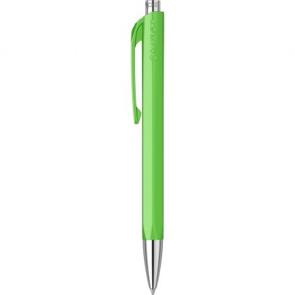 Pix Monteverde USA Invincia Deluxe Chrome Carbon Fiber CT Pix Caran dAche 888 Infinite Spring Green CT