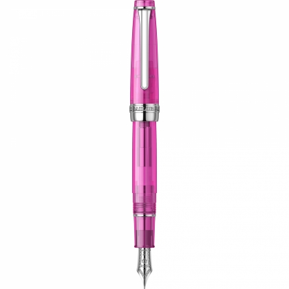 Stilou Sheaffer Intensity White & Engraved Chrome Spiral CT Stilou Slim Size 14k Nib Sailor Professional Gear Demo Pink RHT