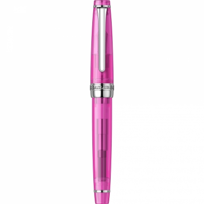 Stilou Sheaffer Intensity White & Engraved Chrome Spiral CT Stilou Slim Size 14k Nib Sailor Professional Gear Demo Pink RHT