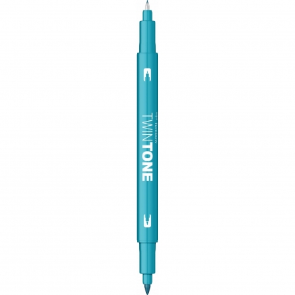 Marker Dual Brush Watercoloring Tombow ABT N45 Cool Grey 10 Marker Coloring Twin Tip Tombow TwinTone 84 Turquoise Blue 