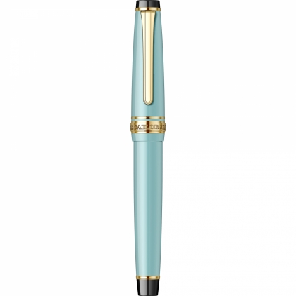 Stilou Parker IM Royal Standard Brushed Metal GT Stilou Slim Size 14k Nib Sailor Professional Gear Shikiori Setsugetsu Haruzora Sky Blue GT