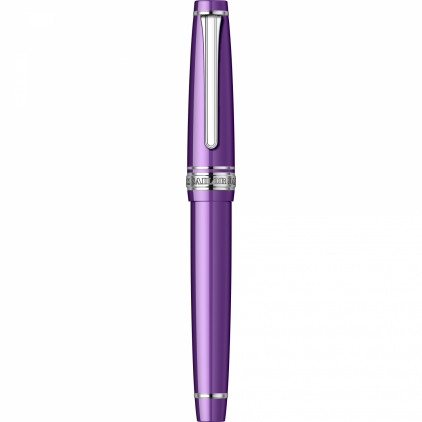Stilou Scrikss Vintage 33 Burgundy CT Stilou Slim Size 14k Nib Sailor Professional Gear Sapporo Metallic Purple RHT