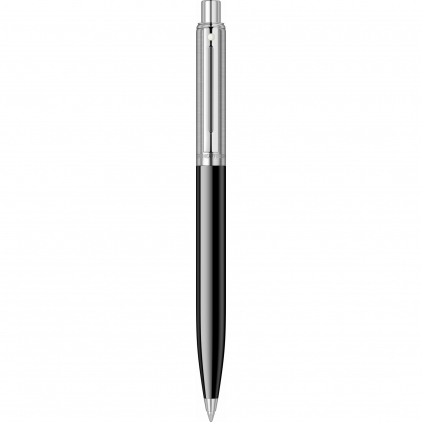 Pix Caran dAche 888 Infinite Totaly Swiss CT Pix Sheaffer Sentinel Black & Brush Chrome NT