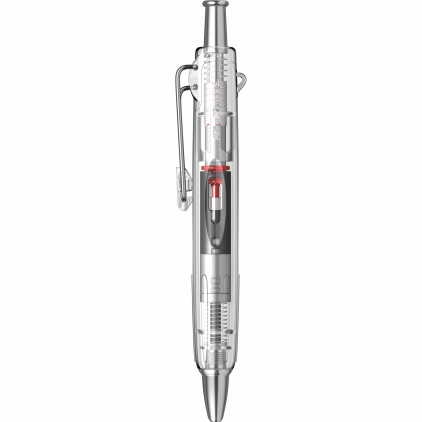 Mina Pix Jumbo Parker Quink Gel Black - Mediu Pix Tombow Air Press Pen Transparent/Silver