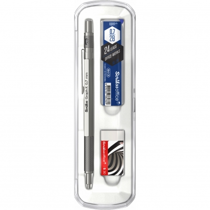Creion Mecanic 0.5 Parker Jotter Royal Standard Royal Blue CT Set Creion Mecanic 0.7 Scrikss Graph-X Satin Grey TT