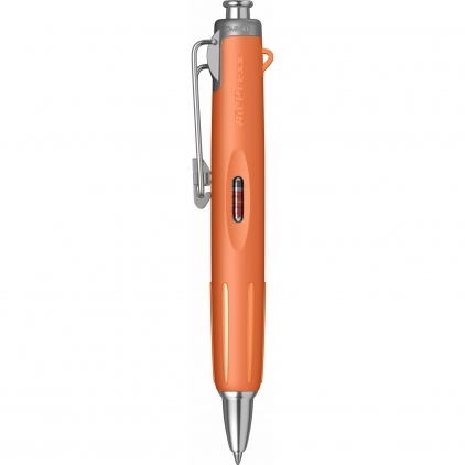 Mina Pix Ballograf Rondo Erase Black - Mediu - 2 Buc Pix Tombow Air Press Pen Orange/Silver
