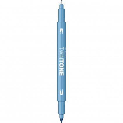 Marker Dual Brush Watercoloring Tombow ABT N57 Warm Grey 5 Marker Coloring Twin Tip Tombow TwinTone 83 Sax Blue 