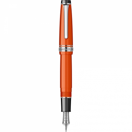 Stilou Slim 18k Nib Caran dAche Leman Red SRT Stilou 21k Nib Sailor Professional Gear Orange RHT