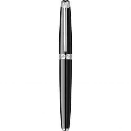 Stilou Scrikss Metropolis 78 Black Chrome CT Stilou 18k Nib Caran dAche Leman Ebony Black SRT