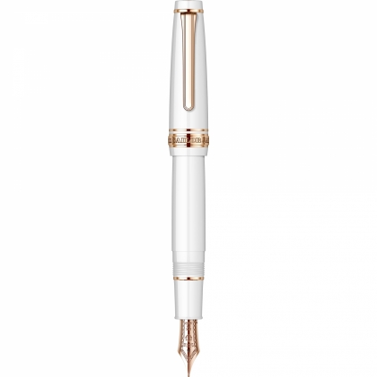 Stilou Scrikss Heritage White Pearl GT Stilou 21k Nib Sailor Professional Gear White PGT