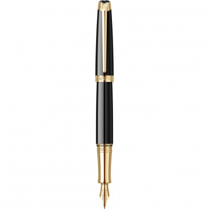 Stilou Parker IM Royal Professionals Amethyst Purple BT Stilou 18k Nib Caran dAche Leman Ebony Black GT