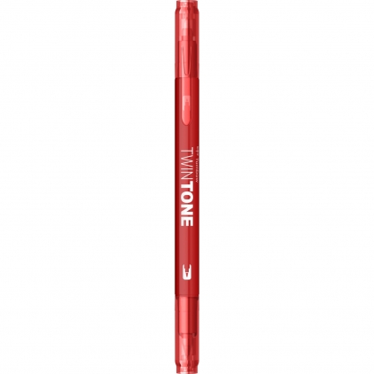Marker Uscat pentru Sticla si Metal Caran dAche Chalk Dermo Yellow Marker Coloring Twin Tip Tombow TwinTone 75 Strawberry Red 