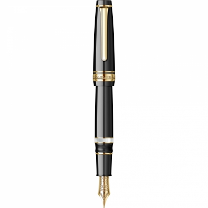 Mina 5th Element Giant Parker Purple - Fin Stilou 21k Nib Sailor Professional Gear Realo Black GT