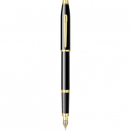 Stilou 18k Nib Caran dAche Varius Ebony Wood PGT Stilou Cross Century II Black Lacquer GT