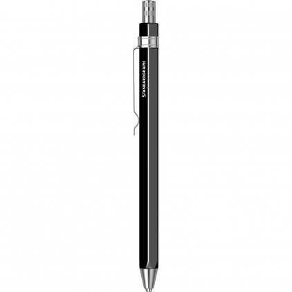 Set 12 Creioane Grafit Tombow MONO 100 Black 3B Creion Mecanic 2.0 Standardgraph Miniclip Black CT