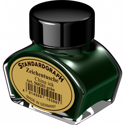 Tus Colop pentru stampile, verde Tus 30 ml Standardgraph Green