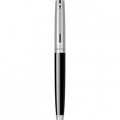 Calimara 30 ml Monteverde USA Noir Raven Stilou Sheaffer 300 Glossy Black & Chrome CT