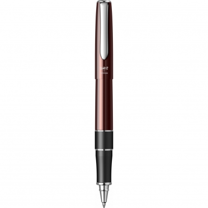 Roller cu gel Pilot Frixion Clicker, cu mecanism, 0.7 mm, negru Roller Tombow Havanna Brown CT