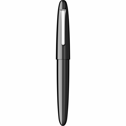 Stilou Sailor Lecoule All Black GMT Stilou King Size 21k Nib Sailor King of Pens Ringless Ebonite Black RHT