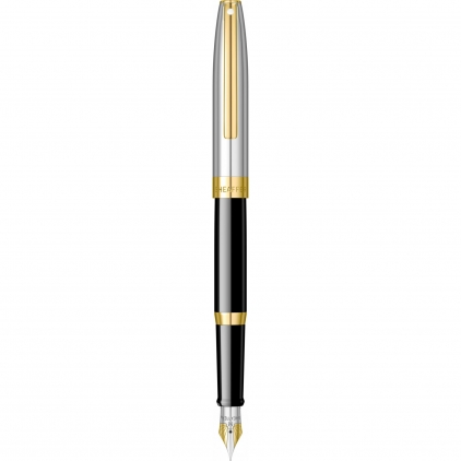 Stilou Sheaffer VFM White BT Stilou Sheaffer Sagaris Glossy Black & Chrome GT