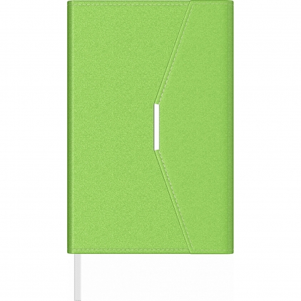 Agenda Piele Princ Leather Business 930 B5 Model F Navy Lined Mapa tip plic Precision Ultra A5 Apple Green Lined
