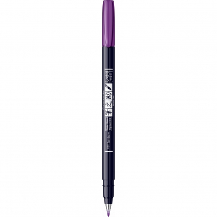 Kit Caligrafic Standardgraph Starter Scris Ornamental Marker Caligrafic Hard Small Writing Tombow Fudenosuke Vivid 18 Purple