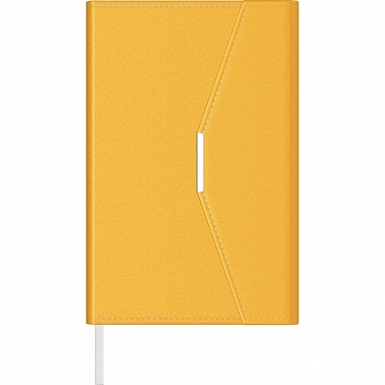 Agenda Piele Princ Leather Business 930 B5 Model F Navy Lined Mapa tip plic Precision Ultra A5 Gold Lined