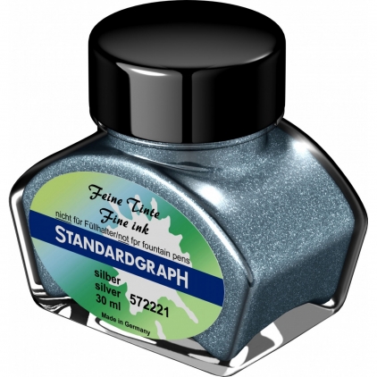 Stilou Cross Bailey Light Glossy Resin Amber GT Calimara 30 ml Standardgraph Core Silver