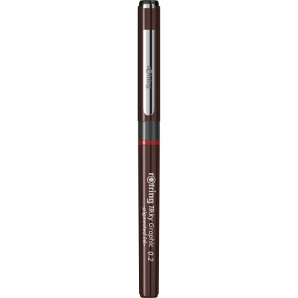 Liner Edding 88, corp plastic, varf 0.6 mm, negru Liner Calibrat cu Tus Rotring Tikky Graphic 0.2 mm Black