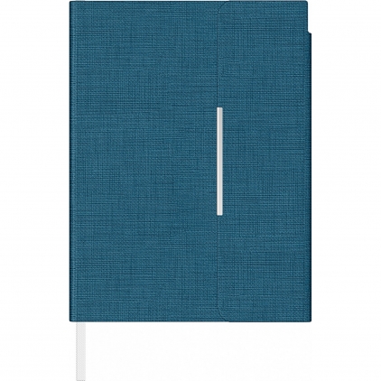 Agenda Piele Princ Leather Business 930 B5 Model F Navy Lined Mapa tip plic Precision Trend A5 French Navy Lined