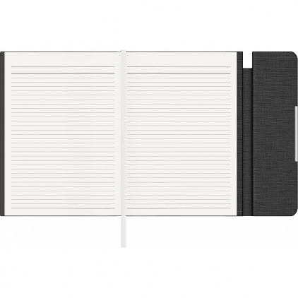 Organizer Precision Alicante A6 6 inele Red Lined Mapa tip plic Precision Trend A5 Black Lined