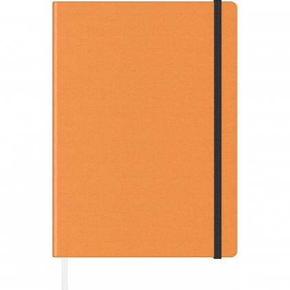 Organizer Precision Trend A5 6 inele Black Lined Agenda Precision Velvet A5 Orange Lined