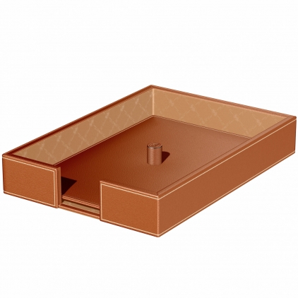 Tavita pentru documente Office Products, transparent Tava Documente El Casco M-687 Brown