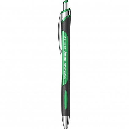 Pix Acvila Signature 309 Fine Black Pix Gel 1.0 M PaperMate InkJoy 550 RT Green