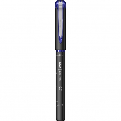 Roller Cross Calais Chrome CT Rollerball Gel Pen 0.7 Scrikss DNA Blue CT