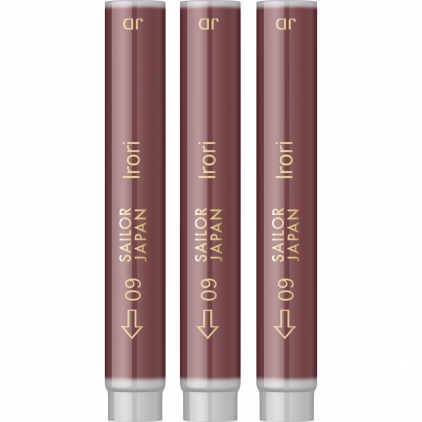 Calimara 30 ml Monteverde USA Emotions Passion Burgundy  Set 3 Cartuse Standard Size Proprietar Sailor Shikiori Winter Irori Red
